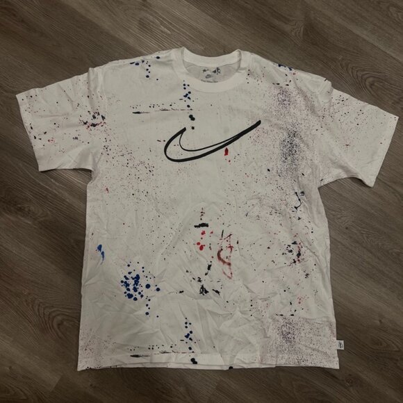 Nike×Futura Men's Swoosh Logo T Shirt - Picture 1 of 6
